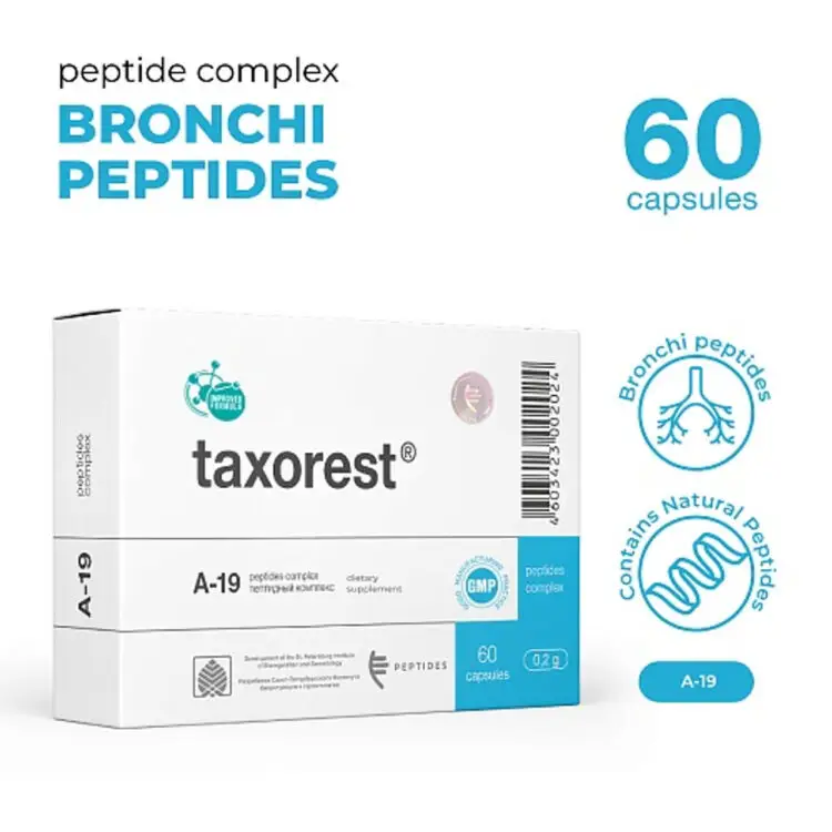 Taxorest A-19 Lung Peptide Bioregulator (Capsules) — How to Buy in Michigan view 1